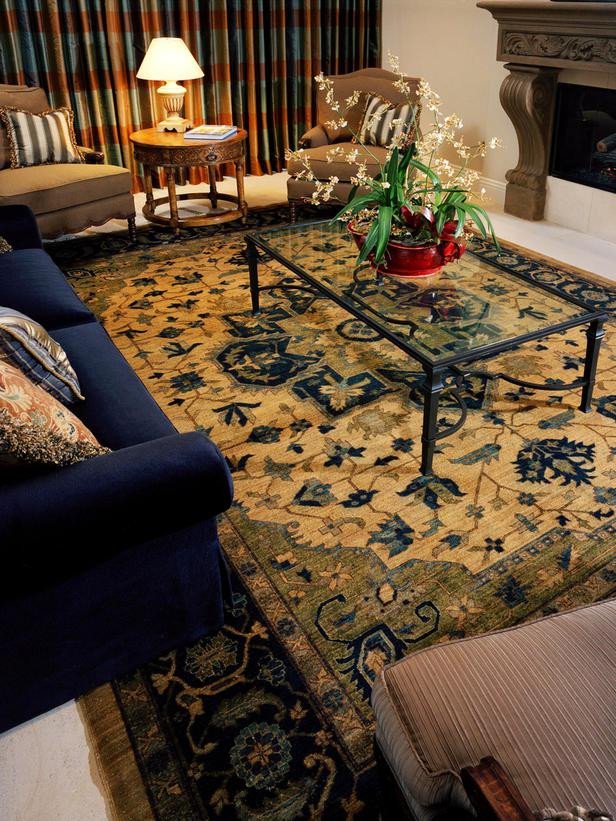 Traditional Living Room Carpets Awesome Traditional Living Room and Blue sofa