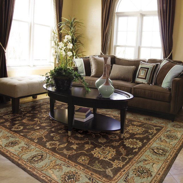 Traditional Living Room Carpets Elegant Living Rooms Traditional Living Room Kansas City by area Rug Dimensions