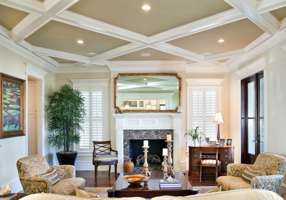 Traditional Living Room Ceiling Lovely 10 Decorative Living Room with Ceiling Molding Ideas