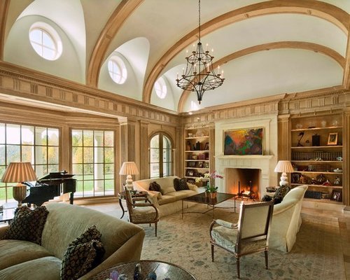 Traditional Living Room Ceiling Luxury Living Room Vaulted Ceiling Home Design Ideas Remodel and Decor