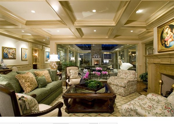 Traditional Living Room Ceiling New 15 Beautiful Traditional Coffered Ceiling Living Rooms Living Room and Decorating