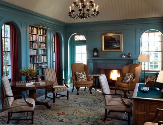 Traditional Living Room Color Best Of Traditional Style Living Room Painted In Teal Blue Dulux S Color Of the Year 2014