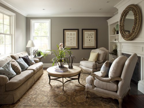 Traditional Living Room Color New the 6 Best Paint Colors that Work In Any Home