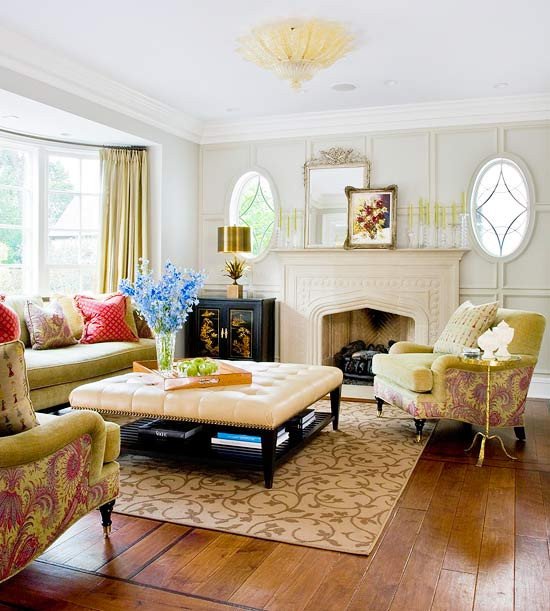 Traditional Living Room Decorating Ideas Elegant 2013 Traditional Living Room Decorating Ideas From Bhg