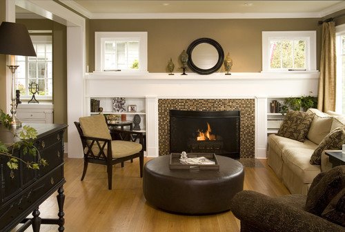 Traditional Living Room Fireplace Unique Evergreen Custom Residence Fireplace Design Options — Evstudio Architect Engineer Denver