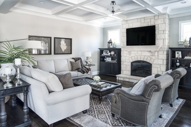 Traditional Living Room Gray Luxury Beautiful Gray Traditional Living Room Chicago by Kristin Petro Interiors Inc