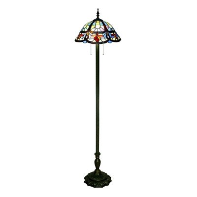 Traditional Living Room Lamps Beautiful Traditional Living Room Floor Lamp 65 Inch High In Tiffany Style with Pull Chain Beautifulhalo