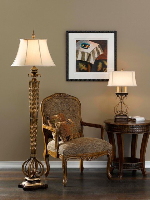 Traditional Living Room Lamps Fresh Castalia Floor Lamp and Table Lamp From Murray Feiss Lighting Traditional Living Room by