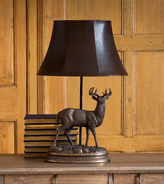 Traditional Living Room Lamps Inspirational Stag Table Lamp Traditional Living Room London by within Home