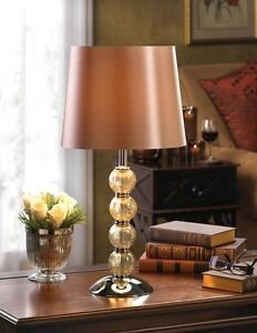 Traditional Living Room Lamps Lovely Crackled Glass Lamp Table Light Shade Traditional Living Room orbs Lamp New