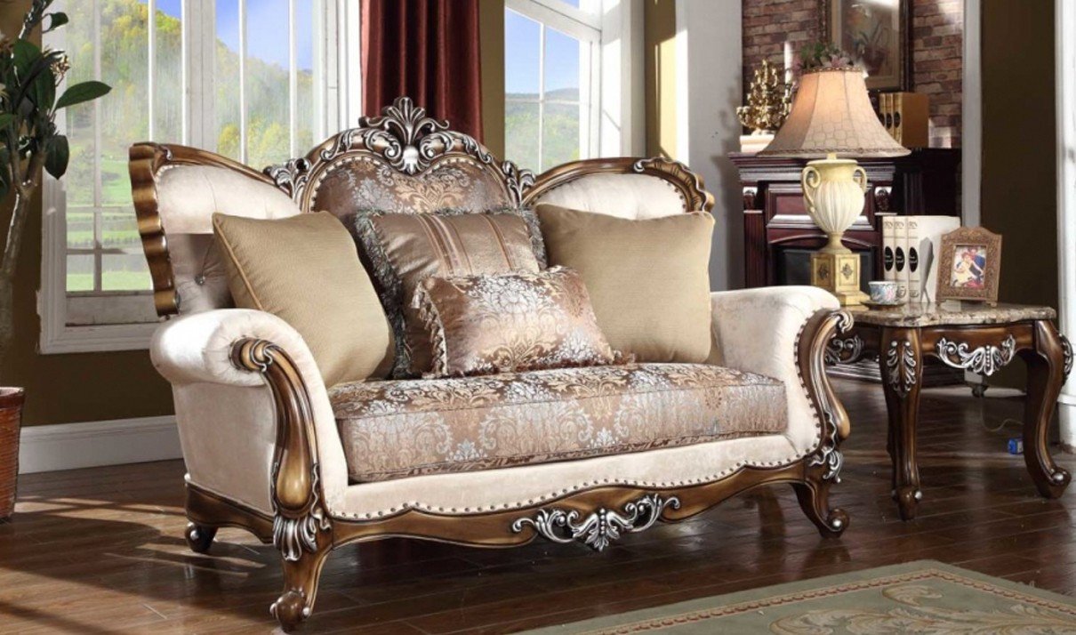 Traditional Living Room Sets Elegant 603 Sandro Traditional Living Room Set In Light Cherry by Meridian Furniture