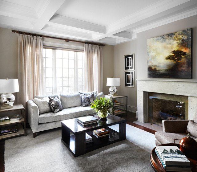 Traditional Living Room toronto Luxury Kingsway Home Traditional Living Room by Lisa Petrole Graphy