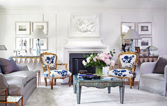 Traditional Living Room toronto Unique Hydrangea Hill Cottage Colette Van Den Thillart S toronto Home