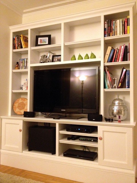 Traditional Living Room Tv Awesome Living Room Tv Wall Unit Traditional Living Room Boston by G B Woodworking