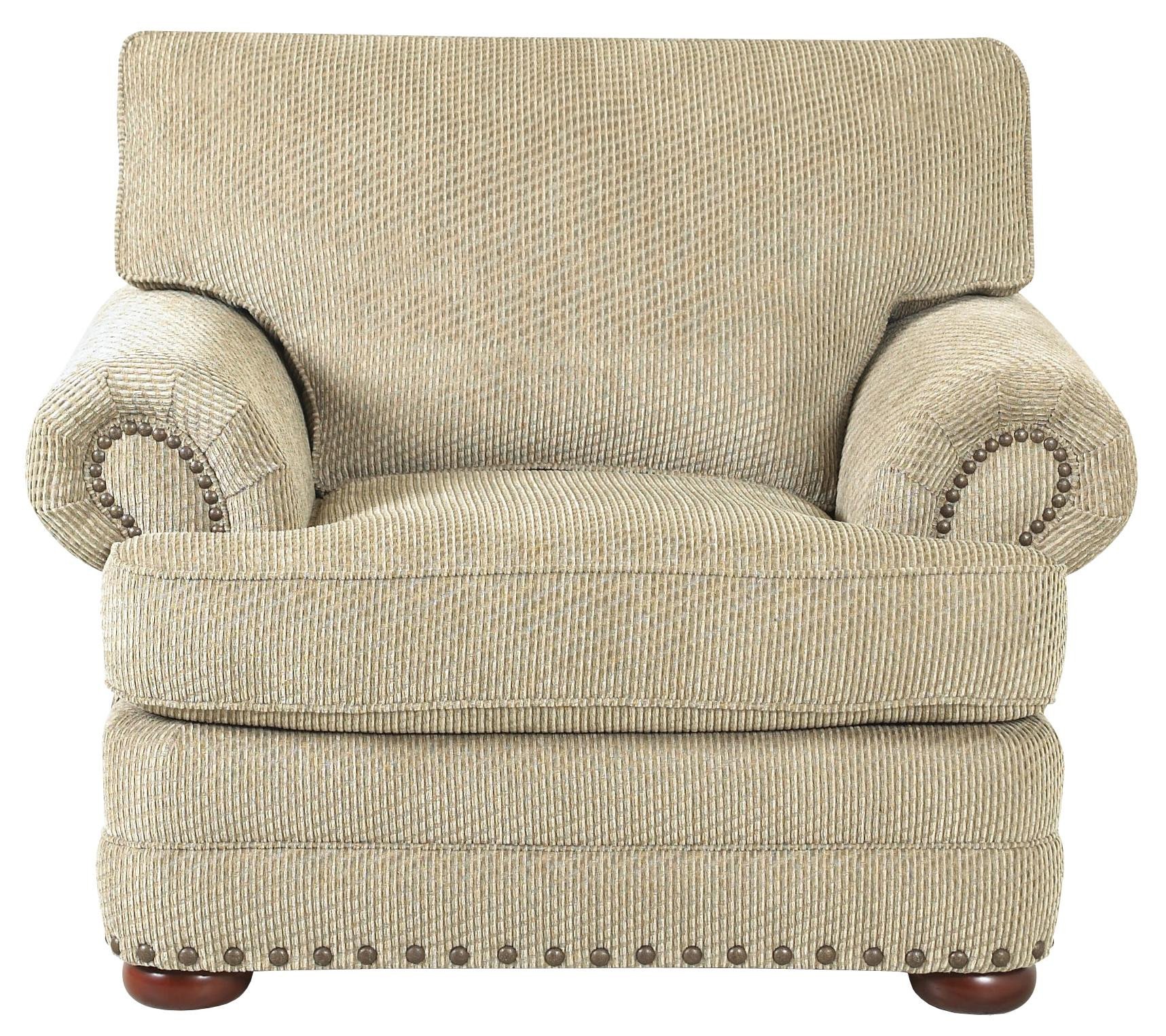 Traditional Living Room Upholstered Chairs Luxury Traditional Styled Living Room Chair by Klaussner