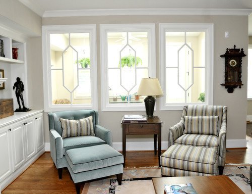 Traditional Living Room Windows Lovely Interior Walls