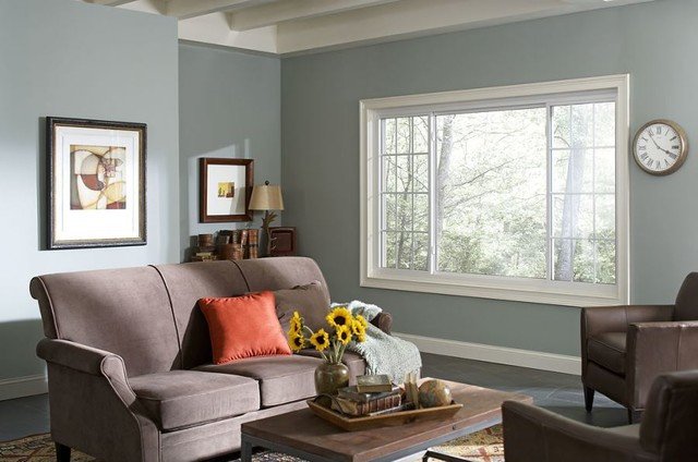 Traditional Living Room Windows Luxury Houston Bedroom with Gentek Vinyl Replacement Windows