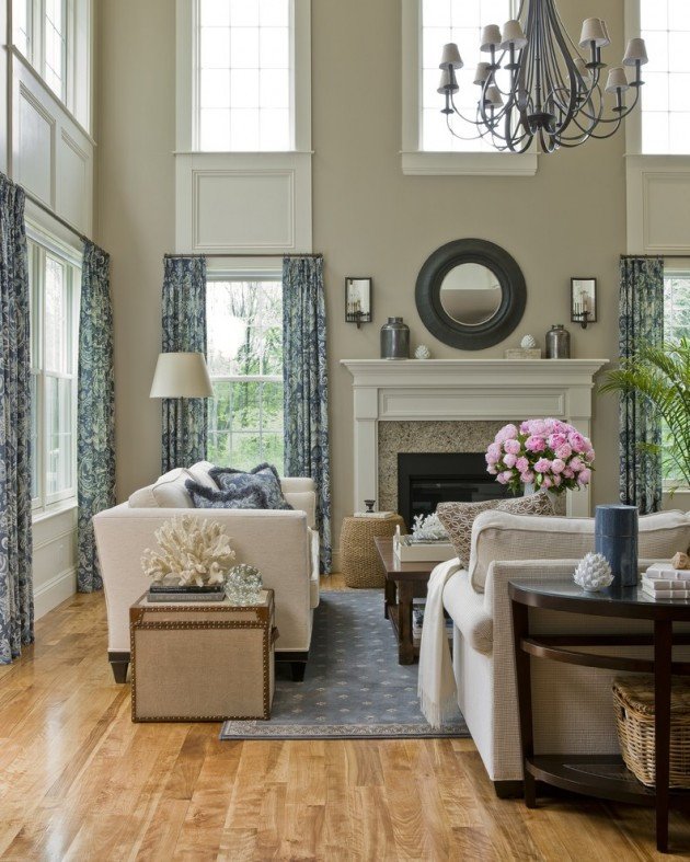 Traditional Living Room Windows New 15 Classy Traditional Living Room Designs for Your Home