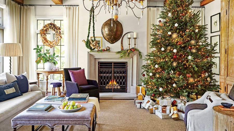 Tree Decor for Living Room Inspirational Our Favorite Living Rooms Decorated for Christmas southern Living