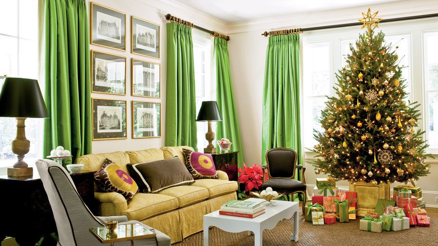 Tree Decor for Living Room New Our Favorite Living Rooms Decorated for Christmas southern Living