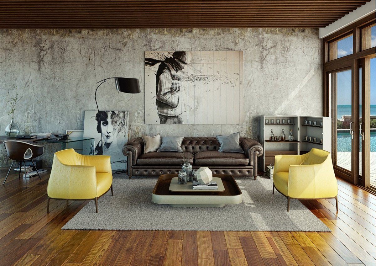 Urban Contemporary Living Room Awesome Awesomely Stylish Urban Living Rooms