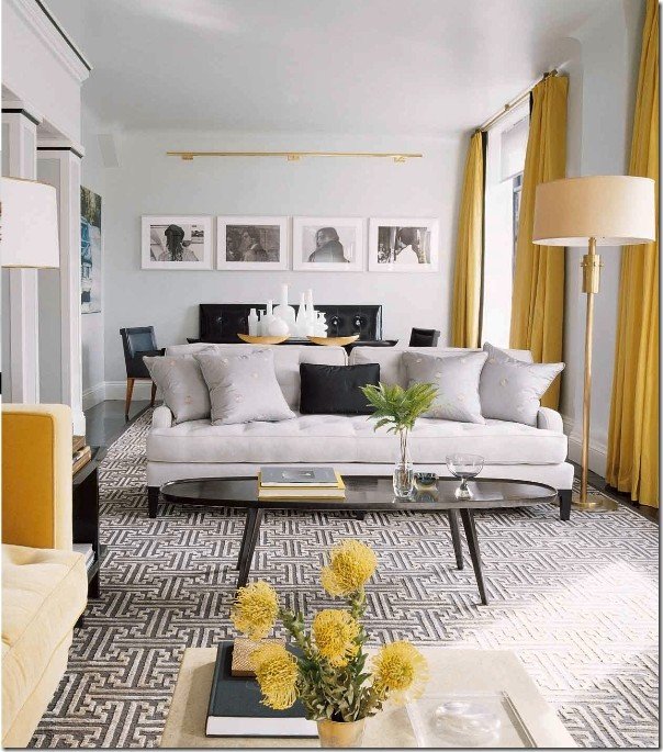 Vintage Contemporary Living Room Inspirational Contemporary Vintage Living Room Grey and Yellow