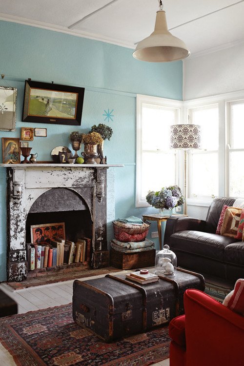 Vintage Living Room Decorating Ideas Elegant Flea Market Style town &amp; Country Living