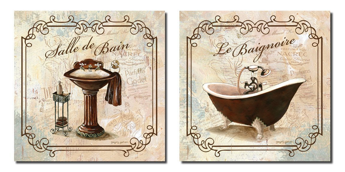 Wall Art for Bathroom Decor Fresh Bathroom Wall Art Bath Decor Canvas Posters Decorating Vintage 12&quot;x12&quot;