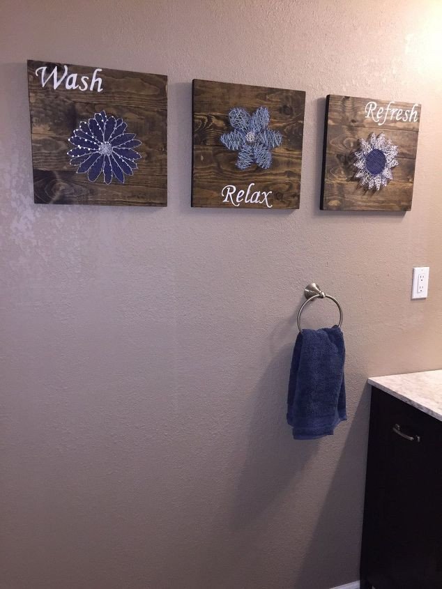 Wall Art for Bathroom Decor Fresh Diy Bathroom Wall Art String Art to Add A Pop Of Color