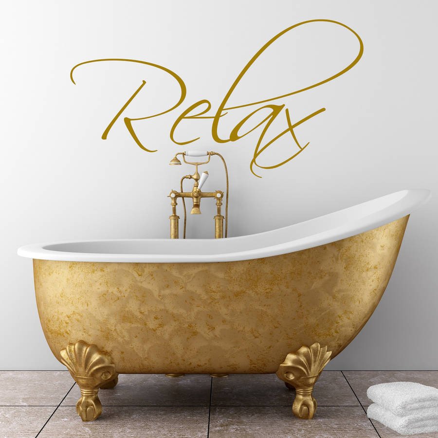 Wall Art for Bathroom Decor New Bathroom Wall Art Sticker by Wall Art Quotes &amp; Designs by Gemma Duffy