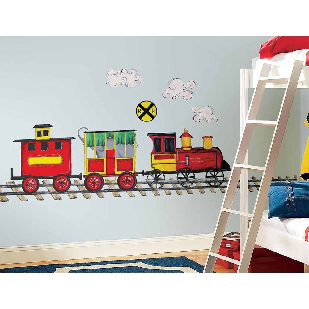 Wall Decor for Boys Room Luxury New Giant Train Wall Decal Mural Boys Room Trains Stickers Nursery Decorations