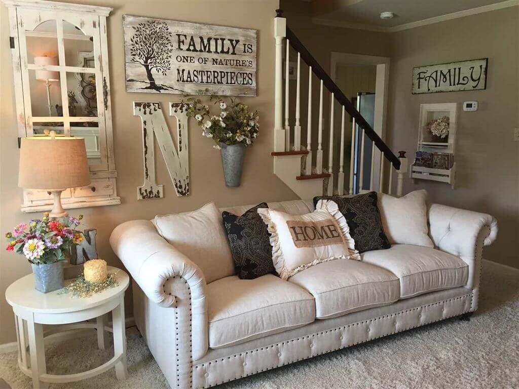 Wall Decor for Family Room Inspirational 33 Best Rustic Living Room Wall Decor Ideas and Designs