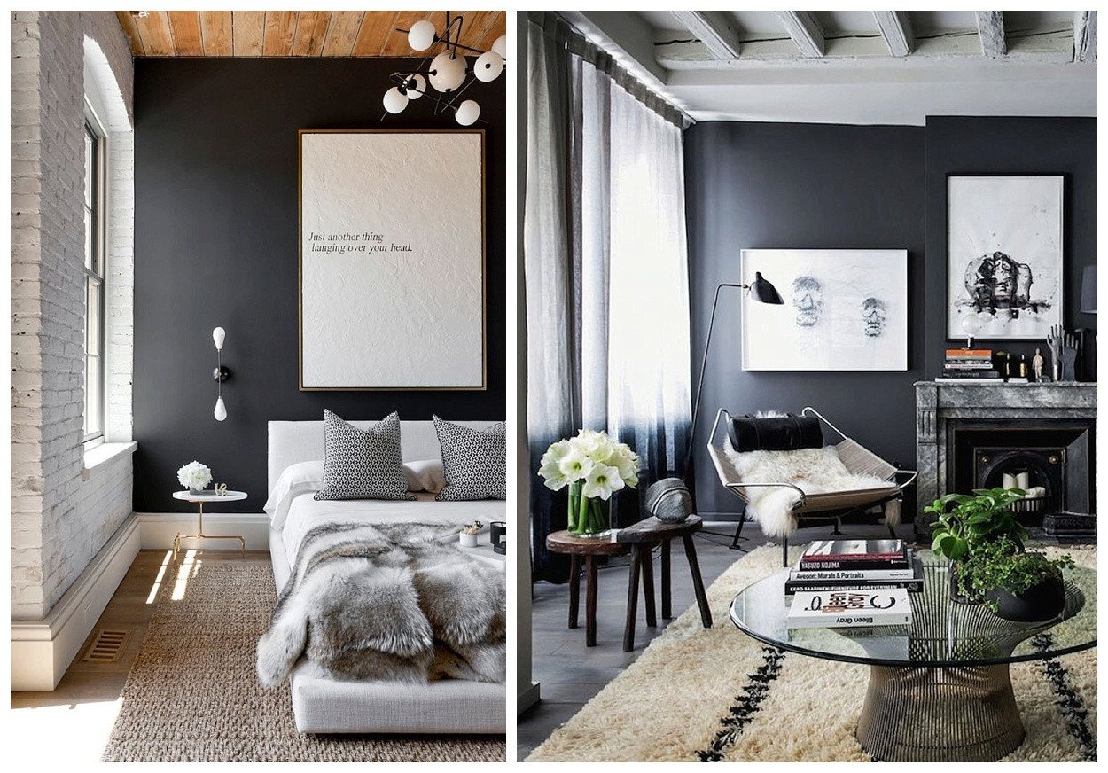 Wall Decor for Grey Walls New How to Rock Dark Grey Walls