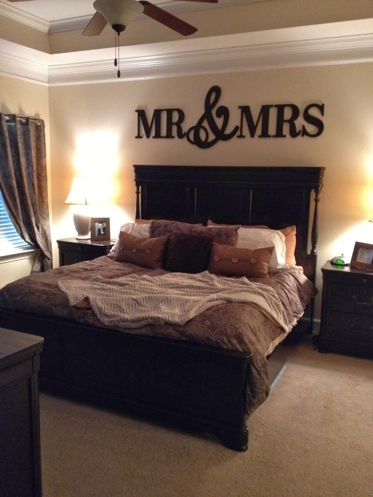 Wall Decor for Master Bedroom Luxury Simply the Simmons Mr &amp; Mrs