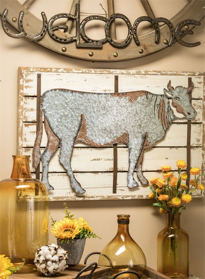 Wall Pictures for Home Decor Lovely wholesale Cow Wall Decor Home Decor Green Wall Prints Plaques Art