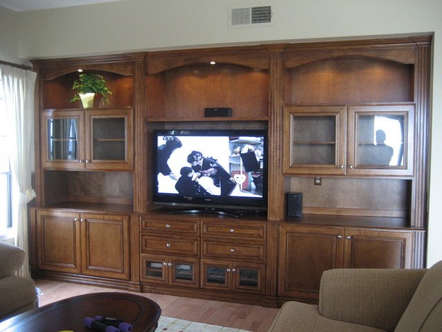 Entertainment Centers and Wall Units Traditional