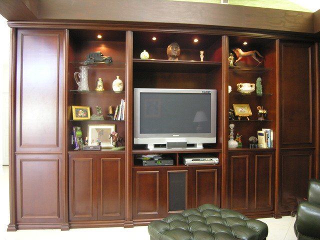 Wall Units Traditional Living Room New Wall Units