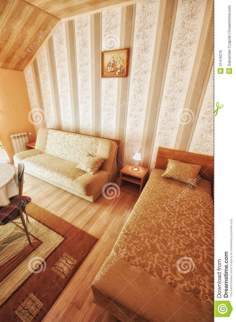 Warm Comfortable Living Room Lovely Warm fortable Living Room Royalty Free Stock S Image