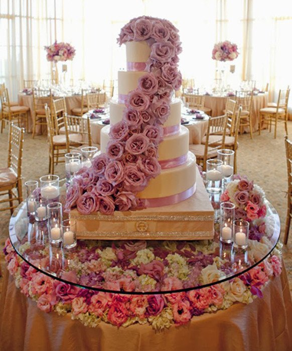 Wedding Cake Table Decor Ideas Lovely Stylish Wedding Cake Table Decorations