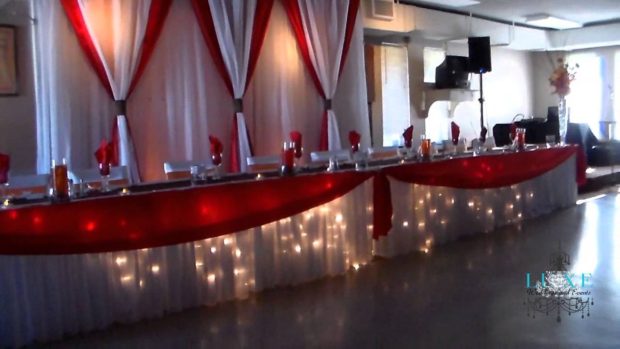 Wedding Decor Red and White Inspirational Beautiful orange White Brown and Red Wedding Decor by Luxe Weddings and events