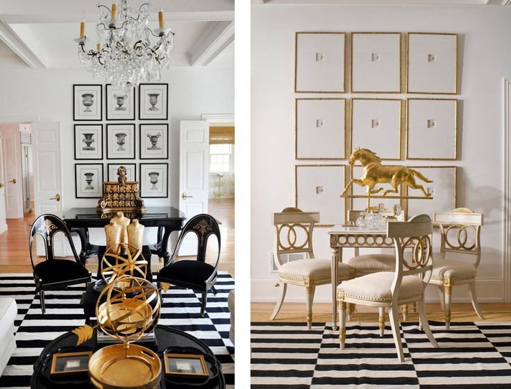 White and Gold Room Decor New Featured Home Black White and Gold themed Décor Better Decorating Bible Pinterest