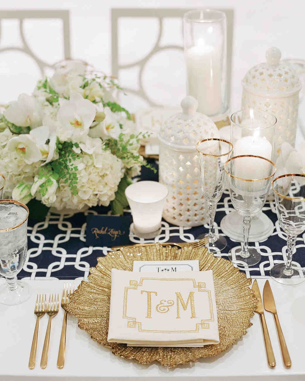 White and Gold Wedding Decor Unique 36 Gold Wedding Ideas