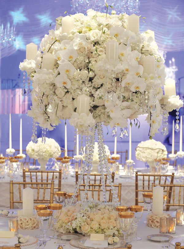 White and Gold Wedding Decor Unique White Wedding Décor Ideas Bridalguide