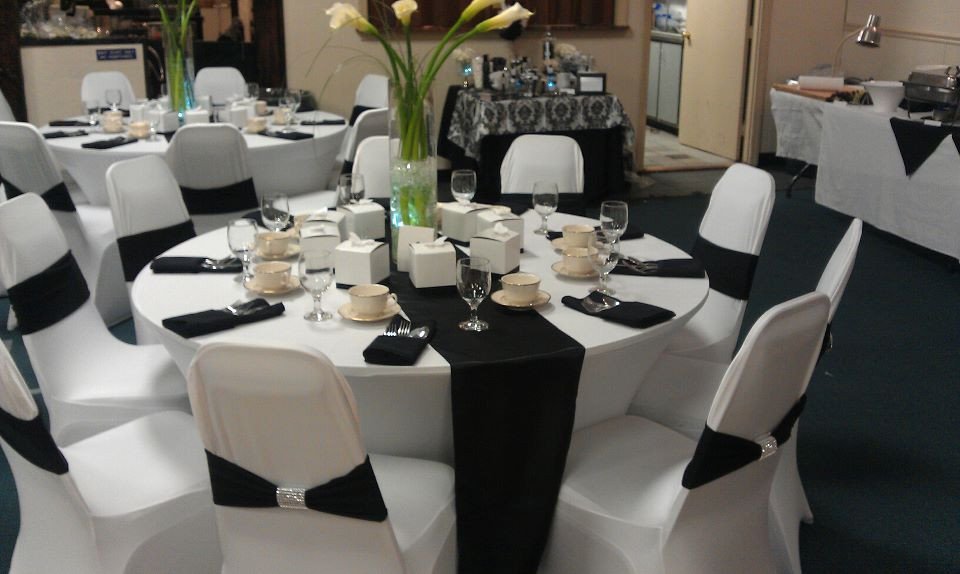 White and Silver Wedding Decor Beautiful Black and Silver Wedding Reception