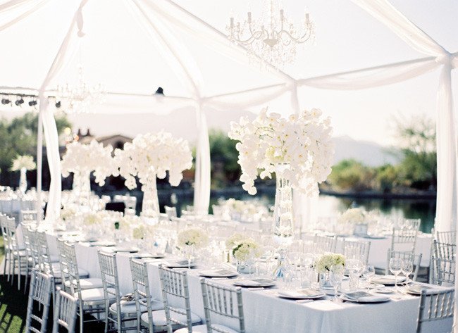 White and Silver Wedding Decor Fresh White Out Wedding theme