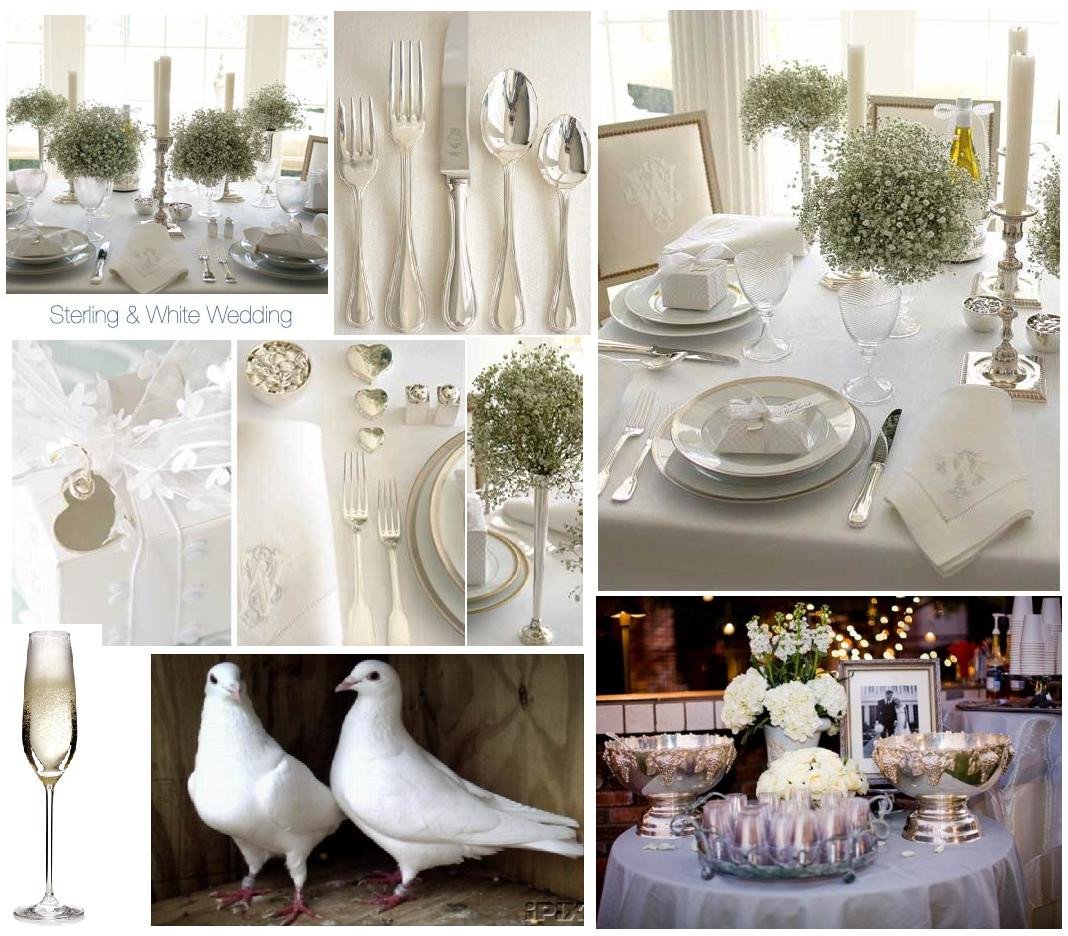 White and Silver Wedding Decor Inspirational Edaybox S Blog