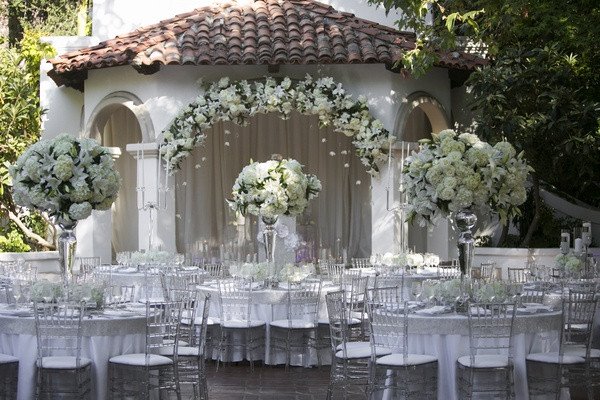 White and Silver Wedding Decor New Silver Wedding Ideas 12 Ways to Use Silver In Your Décor Inside Weddings