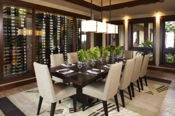 Wine Decor for Dining Room New Wine Storage for Modern Dining Rooms