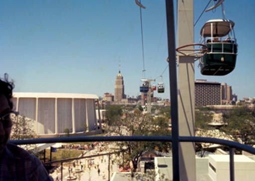 World Of Decor San Antonio Unique Confluence theater Of the U S Pavilion and Goliad Street From Skyride Hemisfair 68 San