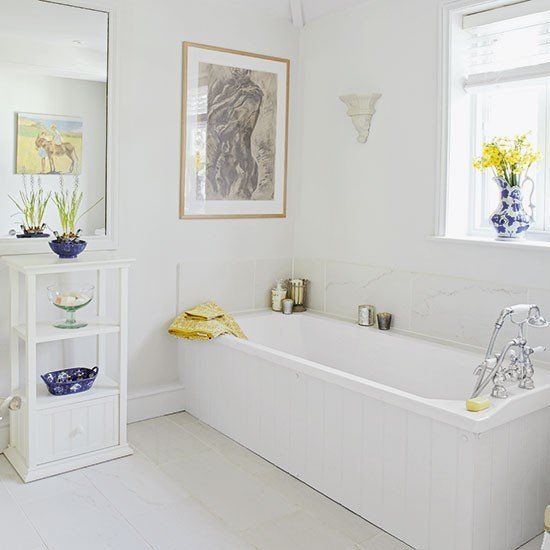 Yellow and Blue Bathroom Decor Luxury White Bathroom with Yellow and Blue Accessories